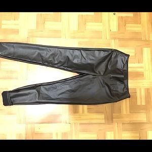 “A New Day” leather leggings